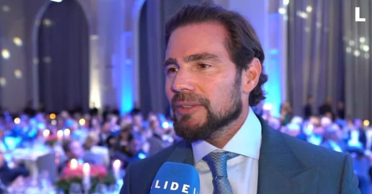 executivo do Banco Master durante evento institucional em São Paulo