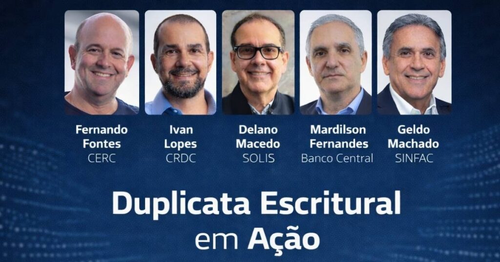 Evento sobre duplicata escritural reúne representantes do Banco Central, CERC, CRDC, Solis e SINFAC em Fortaleza