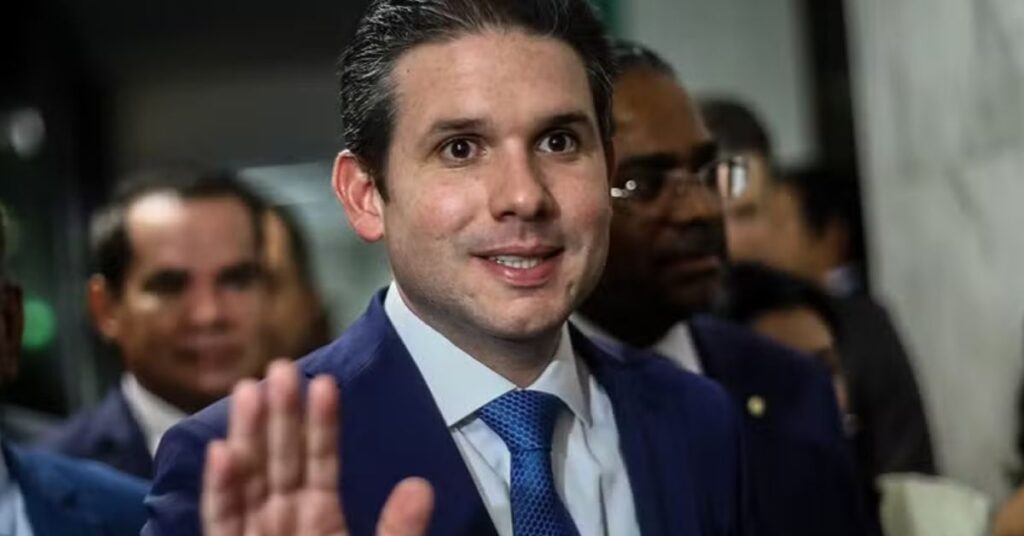 Hugo Motta após confirmação de sigilo sobre voo Hugo Motta pela FAB